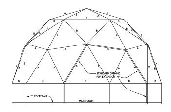 Dome Plans and Sizes - Natural Spaces Domes