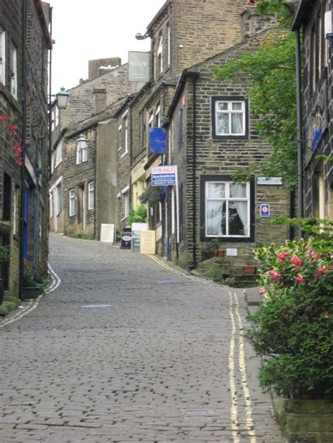 "Main street, Haworth" by Mike Freeman at PicturesofEngland.com