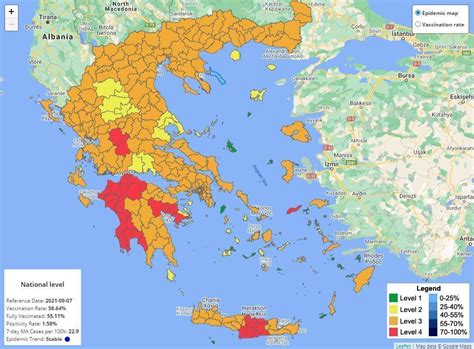 Greece Extends Covid-19 Restrictions for Heraklion, Ikaria and Three More Areas | GTP Headlines