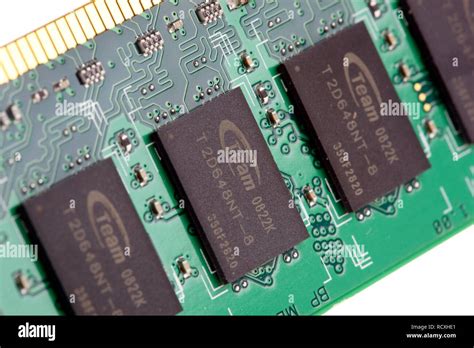 Memory, RAM, memory modules on a PCB Stock Photo - Alamy