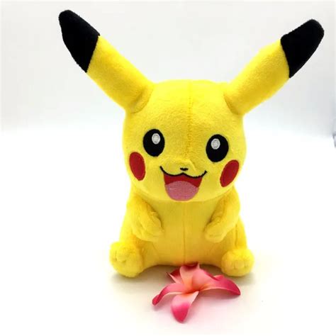 22cm Pikachu Plush Toys Children Gift Cute Soft Toy Cartoon Pocket ...