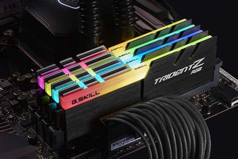 G.SKILL Announces Revolutionary RGB Lighting DDR4 with Trident Z RGB Series