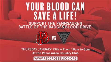 “Battle of the Badges” Blood Drive Returns January 19 – All Around ...