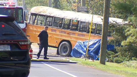 Wayne Central school bus involved in crash