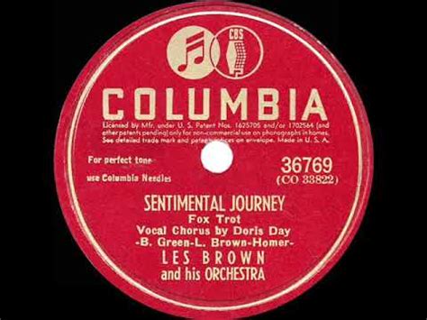 Les Brown And His Orchestra – Sentimental Journey (1955, Vinyl) - Discogs