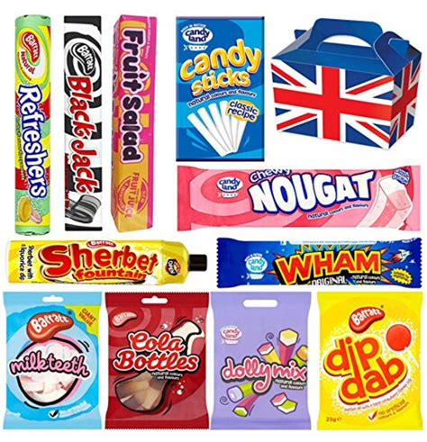 Great British Old Fashioned Sweets 🍭 $ sweets delivered to you #barratts #englishsweets | Retro ...