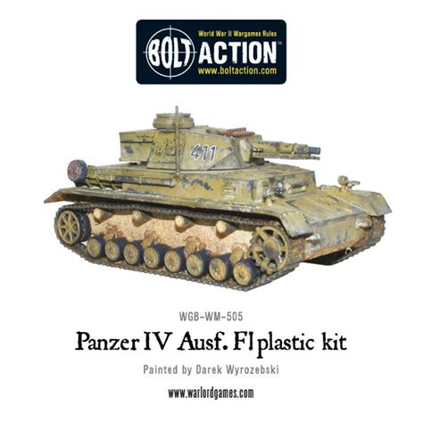 Panzer IV Ausf. F1/G/H medium tank (plastic) - Warlord Games