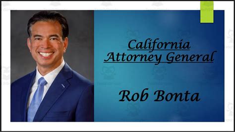 Attorney General Rob Bonta (CA) BIO PPT by Teach Simple