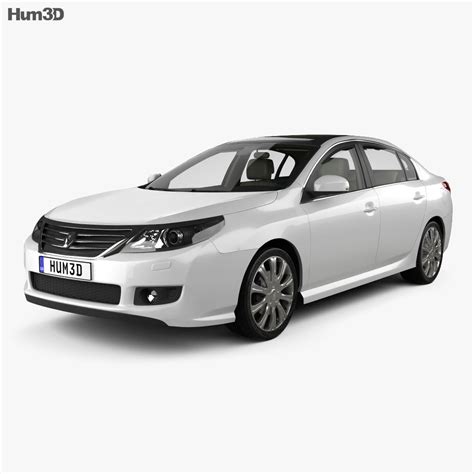 Renault Latitude with HQ interior 2014 3D model - Vehicles on Hum3D