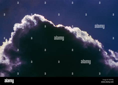 Cloud With silver lining Stock Photo - Alamy