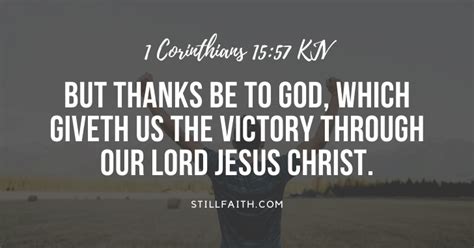 99 Bible Verses about Victory (KJV) | StillFaith