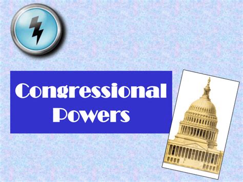 Congressional Powers