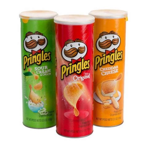 Pringles 3 Flavor Potato Crisps, 5.2 oz - Harris Teeter