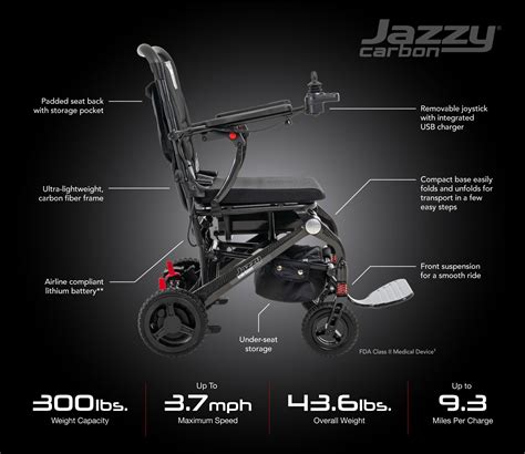 Jazzy Carbon | Our Most Portable Jazzy | Pride Mobility®