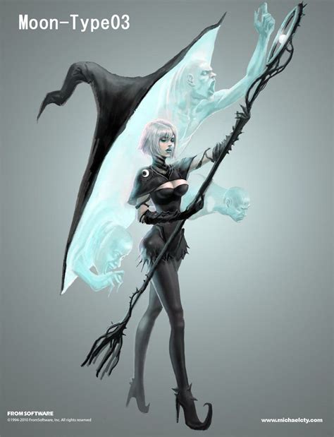 Moon Female Concept - Characters & Art - Dark Souls | Dark souls art, Dark fantasy art, Fantasy ...