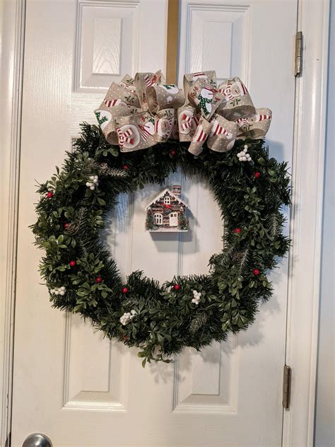 Home for Christmas Handmade Custom Holiday Wreath - Etsy