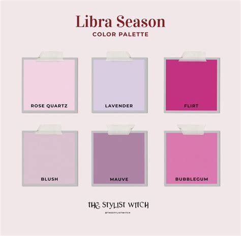 Libra Color Palette 2021