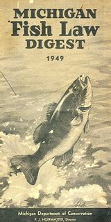 1949 Michigan Fishing License Guide | 1949 Michigan Fishing … | Flickr