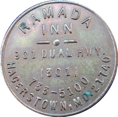 Token - Ramada Inn (Bicentennial) - United States – Numista