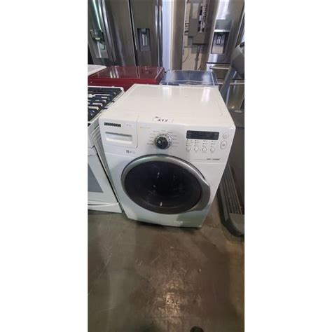 SAMSUNG VRT STEAM WHITE WASHER (MODEL NOT READABLE)