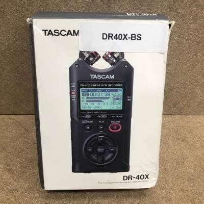 Tascam DR-40X Portable Recorder & USB Interface-B-Stock - Tascam from Inta Audio UK