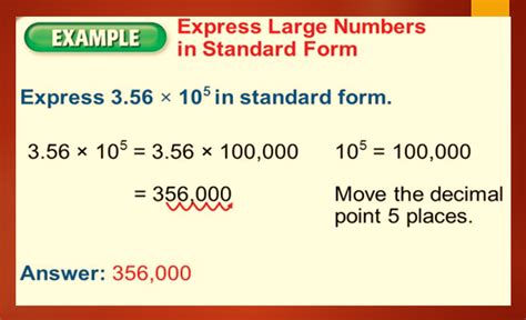 Expressing Large Number in Standard Form with Examples - 88Guru