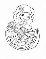 Strawberry Shortcake Coloring Pages  ColoringBay sketch template