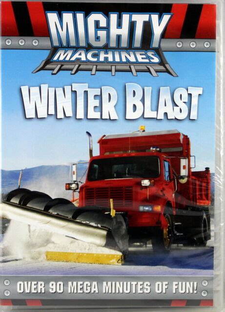 Mighty Machines Winter Blast NEW DVD In The Snowstorm, Ski Hill, and Forest | eBay