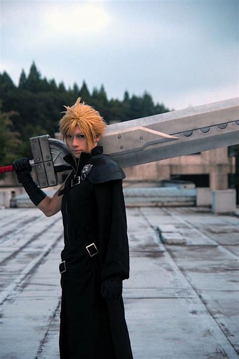 Final Fantasy VII 7 Advent Children Cloud Strife Cosplay Costume | Cloud strife cosplay, Fantasy ...