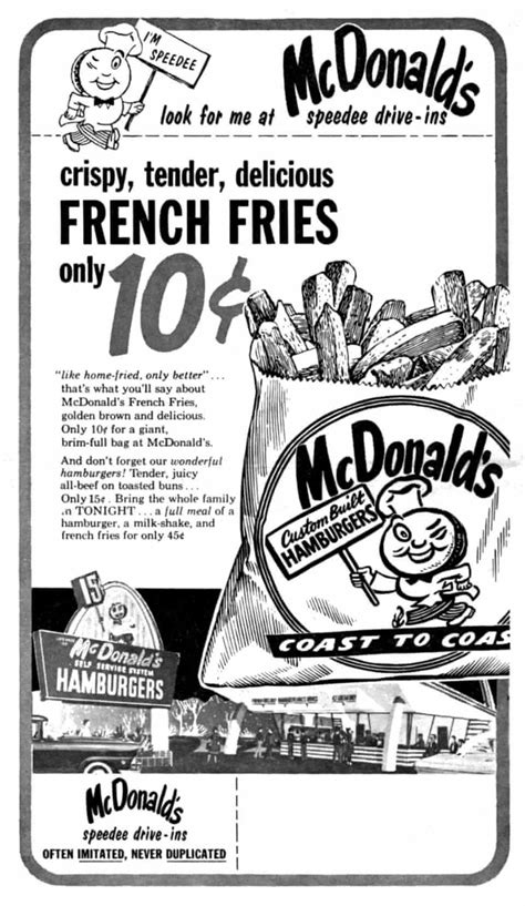 How McDonald's took over the world: in pictures | Mcdonalds, Retro advertising, Funny vintage ads