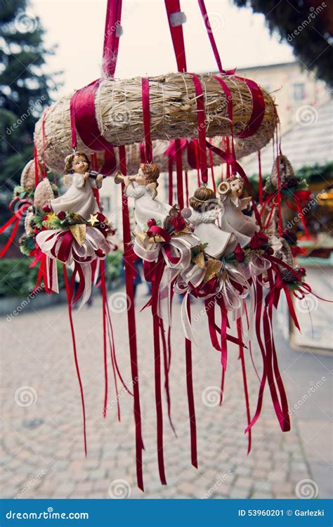 Traditional German Christmas Decorations Stock Photo - Image: 53960201