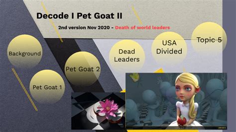 Decode I Pet Goat II (Nov 2020) by clala c on Prezi