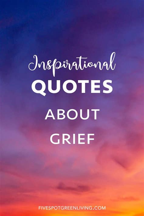 blog-dealing-with-grief-quotes-PIN - Five Spot Green Living