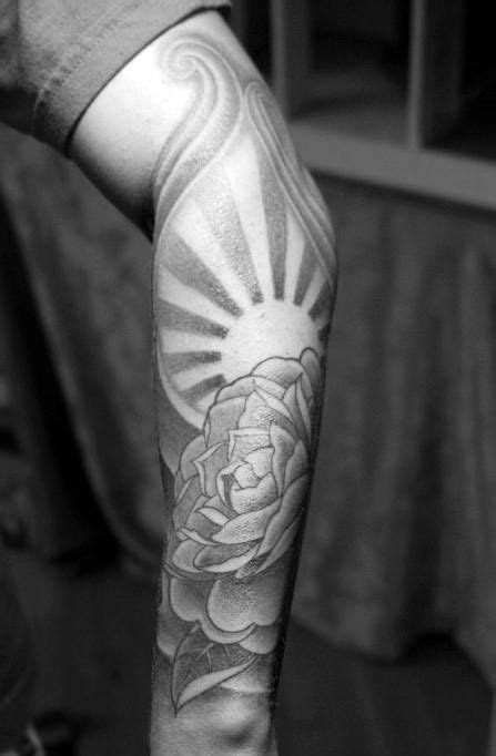 60 Rising Sun Tattoo Designs For Men - Japanese Ink Ideas | Sun tattoo ...