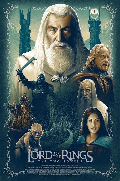 The Lord of the Rings: The Two Towers (2002) [1000 x 1500] : r ...