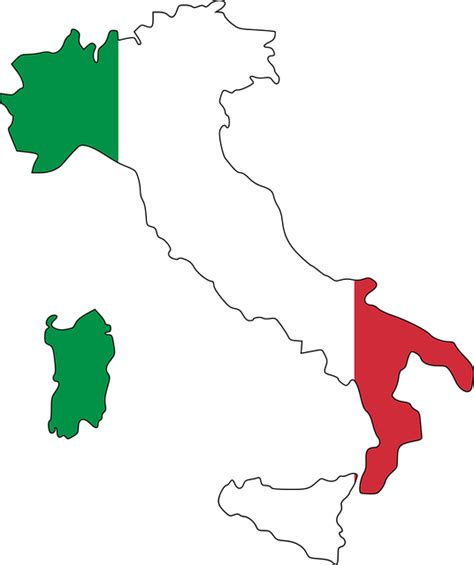 Download Italy, Flag, Map. Royalty-Free Vector Graphic - Pixabay