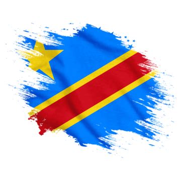 Dr Congo Flag Shinning PNG Transparent Images Free Download | Vector ...