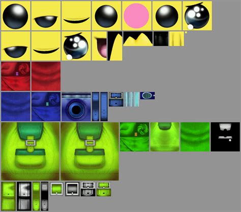 The Textures Resource - Full Texture View - Super Smash Bros. Melee - Pichu