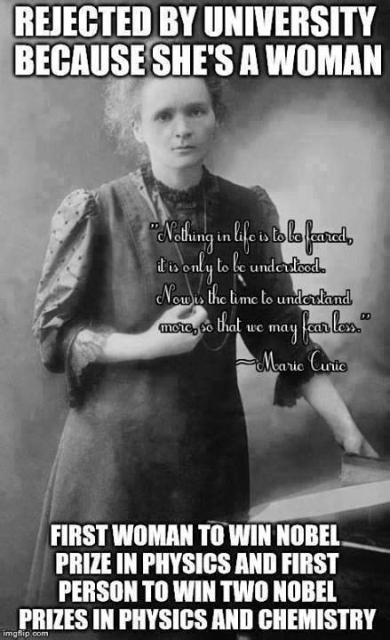 Marie Curie | Women in history, Inspirational quotes, Marie curie