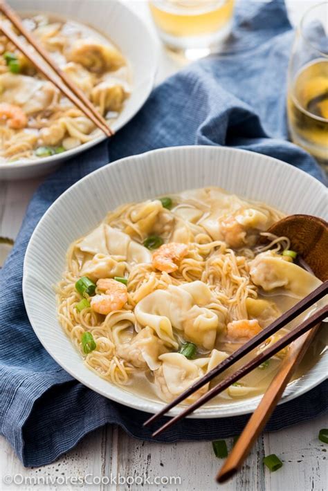 Cantonese Wonton Noodle Soup (港式云吞面) | Omnivore's Cookbook