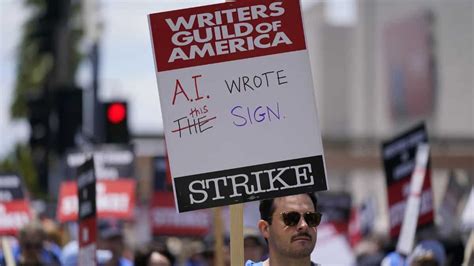 WGA strike: Studios' proposal raises possibility of copyrightable AI-created scripts ...