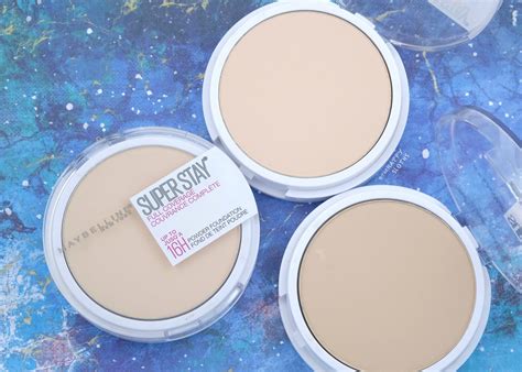 Maybelline | SuperStay Full Coverage Powder Foundation: Review and Swatches | The Happy Sloths ...