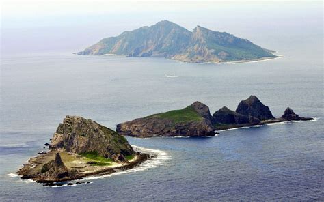 A part of the disputed islands in the East China Sea, known as the ...