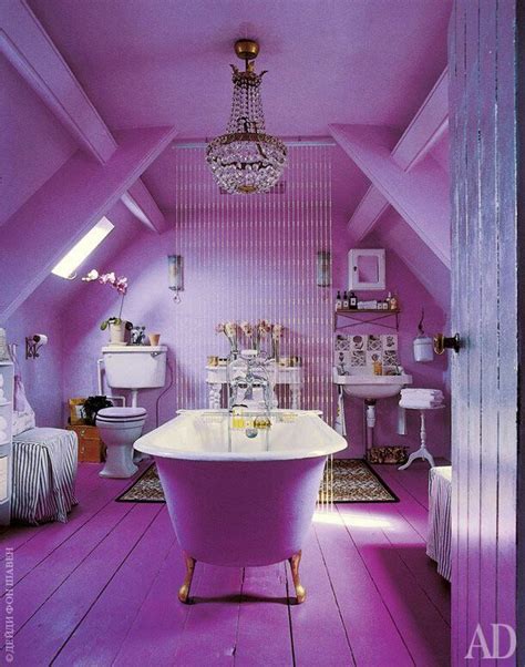 Pink bathroom | Bagni viola, Casa viola, Camere viola