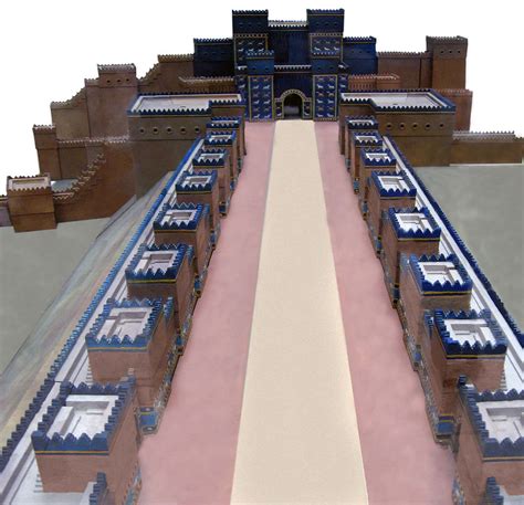 Model of the Ishtar Gate (Illustration) - World History Encyclopedia