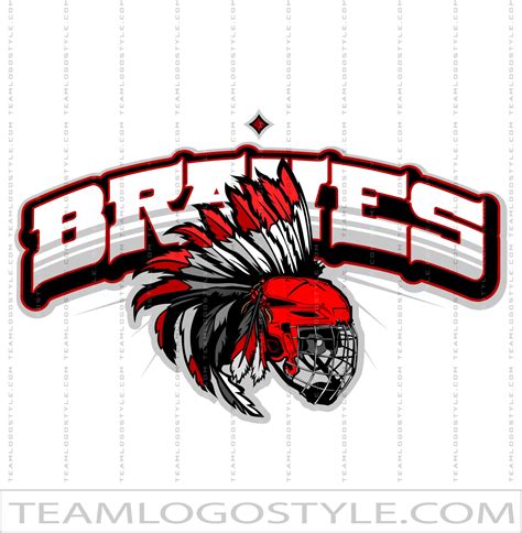 Hockey Indian Logo | Vector Format | AI JPG EPS PNG