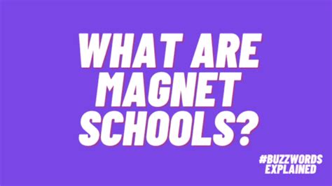 What Are Magnet Schools? An Overview for Teachers and Parents