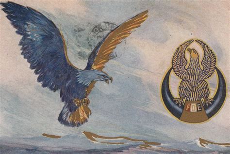 Fraternal Order of Eagles - F.O.E. Postcard, c. 1900s – Ephemera ...