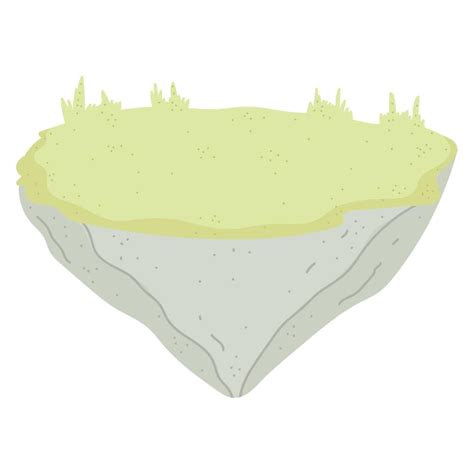 ground grass piece nature cartoon icon 13652485 Vector Art at Vecteezy