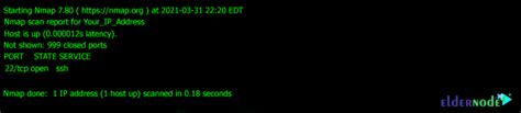 How to Scan ports using Stealth Scan on Nmap - Eldernode Blog